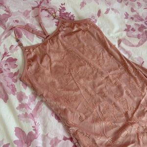 Disney Parks Disney Princess velvet light pink bodycon dress